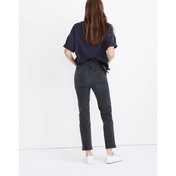 MADEWELL Slim Demi-Boot Jeans Harlocke Wash Size 24 EUC $128 MSRP Style #AK549 - Picture 6 of 11